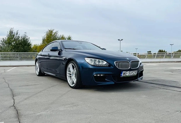 BMW Seria 6 cena 93900 przebieg: 157000, rok produkcji 2013 z Warszawa małe 67